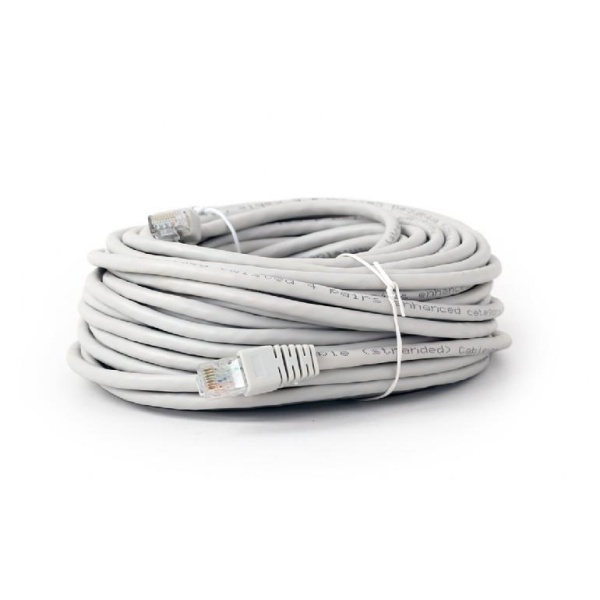 PATCH CABLE CAT6 UTP 20M/GREY PP6U-20M GEMBIRD - Image 2
