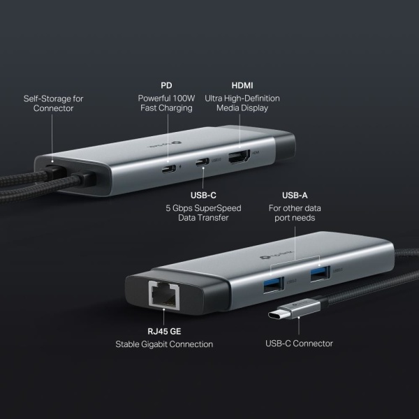 I/O HUB USB-C 6PORT/UH6120C TP-LINK - Image 6