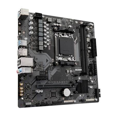 Mainboard GIGABYTE AMD A620 SAM5 Micro-ATX Memory DDR5 Memory slots 2 1xPCI-Express 3.0 16x 1xPCI-Express 4.0 16x 1xM.2 1xHDMI 1xDisplayPort 4xUSB 2.0 2xUSB 3.2 1xPS/2 1xRJ45 3xAudio port A620MH1.2 - Image 3