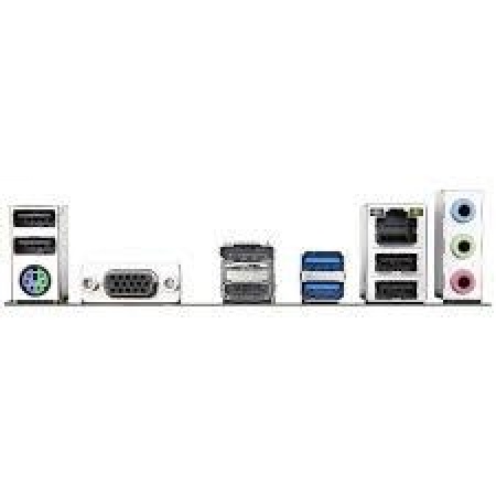 Mainboard GIGABYTE Intel H470 Express LGA1200 Micro-ATX Memory DDR4 Memory slots 2 1xPCI-Express 3.0 1x 1xPCI-Express 3.0 16x 1xM.2 1x15pin D-sub 1xHDMI 1xDisplayPort 2xAudio-In 1xAudio-Out 4xUSB 2.0 2xUSB 3.2 2xPS/2 1xRJ45 H510MS2HV3 - Image 3