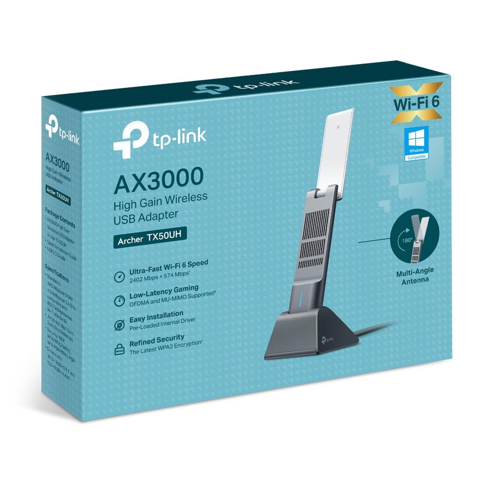 WRL ADAPTER 3000MBPS USB/ARCHER TX50UH TP-LINK - Image 4