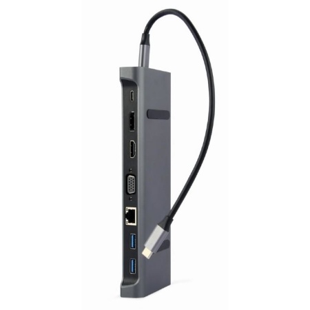 I/O ADAPTER USB-C TO HDMI/USB3/9IN1 A-CM-COMBO9-02 GEMBIRD - Image 2
