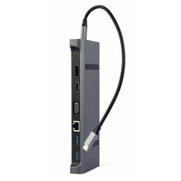 I/O ADAPTER USB-C TO HDMI/USB3/9IN1 A-CM-COMBO9-02 GEMBIRD - Image 2