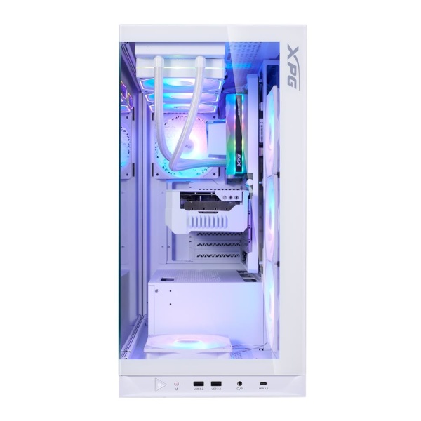 Case ADATA INVADER X BTF MidiTower Case product features Transparent panel ATX MicroATX MiniITX Colour White INVADERXBTFMT-WHCWW - Image 3