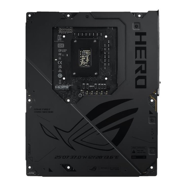 Mainboard ASUS Intel Z890 LGA1851 ATX Memory DDR5 Memory slots 4 1xPCI-Express 4.0 1x 1xPCI-Express 4.0 16x 1xPCI-Express 5.0 16x 6xM.2 1xHDMI 1xAudio-In 1xAudio-Out 4xUSB 3.0 4xUSB 3.1 1xUSB-C 2xUSB-C w/Thunderbolt 1xOptical S/PDIF 2xRJ45 ROGMAXIMUSZ890HERO - Image 8