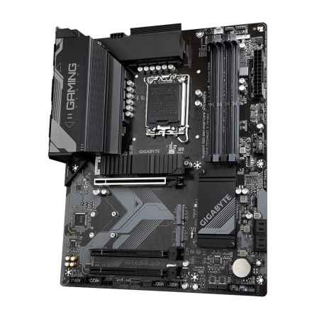 Mainboard GIGABYTE Intel B760 Express LGA1700 ATX Memory DDR4 Memory slots 4 2xPCI-Express 3.0 16x 1xPCI-Express 4.0 16x 3xM.2 1xHDMI 1xDisplayPort 5xUSB 2.0 3xUSB 3.0 1xRJ45 6xAudio port B760GAMINGXDDR4 - Image 2