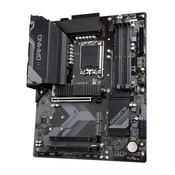 Mainboard GIGABYTE Intel B760 Express LGA1700 ATX Memory DDR4 Memory slots 4 2xPCI-Express 3.0 16x 1xPCI-Express 4.0 16x 3xM.2 1xHDMI 1xDisplayPort 5xUSB 2.0 3xUSB 3.0 1xRJ45 6xAudio port B760GAMINGXDDR4 - Image 2