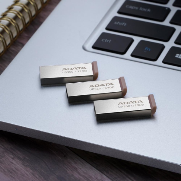 MEMORY DRIVE FLASH USB3.2 64GB/BROWN UR350-64G-RSR/BG ADATA - Image 6