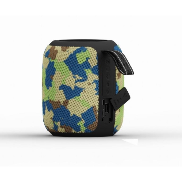 Portable Speaker GEMBIRD Camouflage Portable/Wireless Bluetooth SPK-BT-LED-05-CM - Image 2