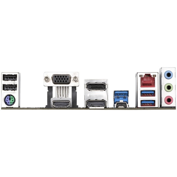 Mainboard GIGABYTE Intel B760 Express LGA1700 Micro-ATX Memory DDR5 Memory slots 4 2xPCI-Express 3.0 1x 1xPCI-Express 4.0 16x 2xM.2 1x15pin D-sub 1xHDMI 2xDisplayPort 2xUSB 2.0 3xUSB 3.2 1xUSB-C 1xPS/2 1xRJ45 3xAudio port B760MDS3H - Image 5