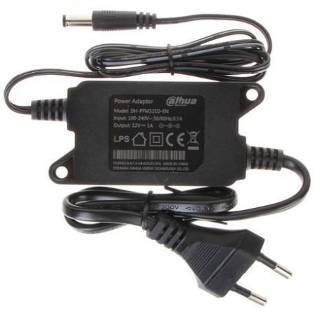 POWER ADAPTER 12V 1A/PFM321D-EN DAHUA - Image 2