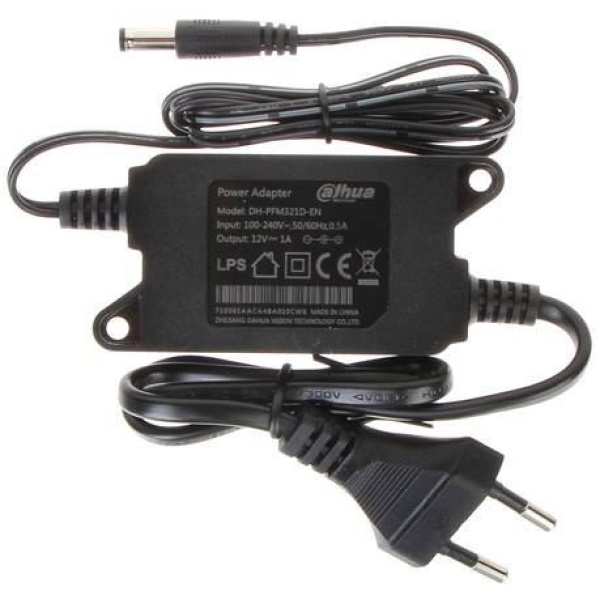 POWER ADAPTER 12V 1A/PFM321D-EN DAHUA - Image 2