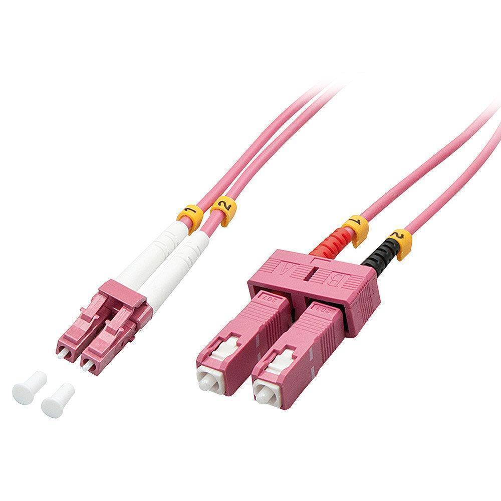 CABLE FIBRE OPTIC LC/SC OM4/20M 46366 LINDY