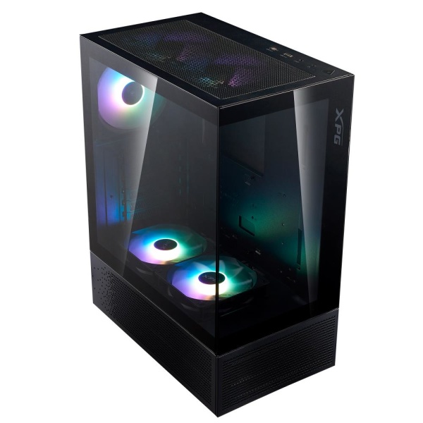 Case ADATA INVADER X MINI MidiTower Case product features Transparent panel ATX MicroATX MiniITX Colour Black INVADERXMINIMT-BKCWW - Image 6
