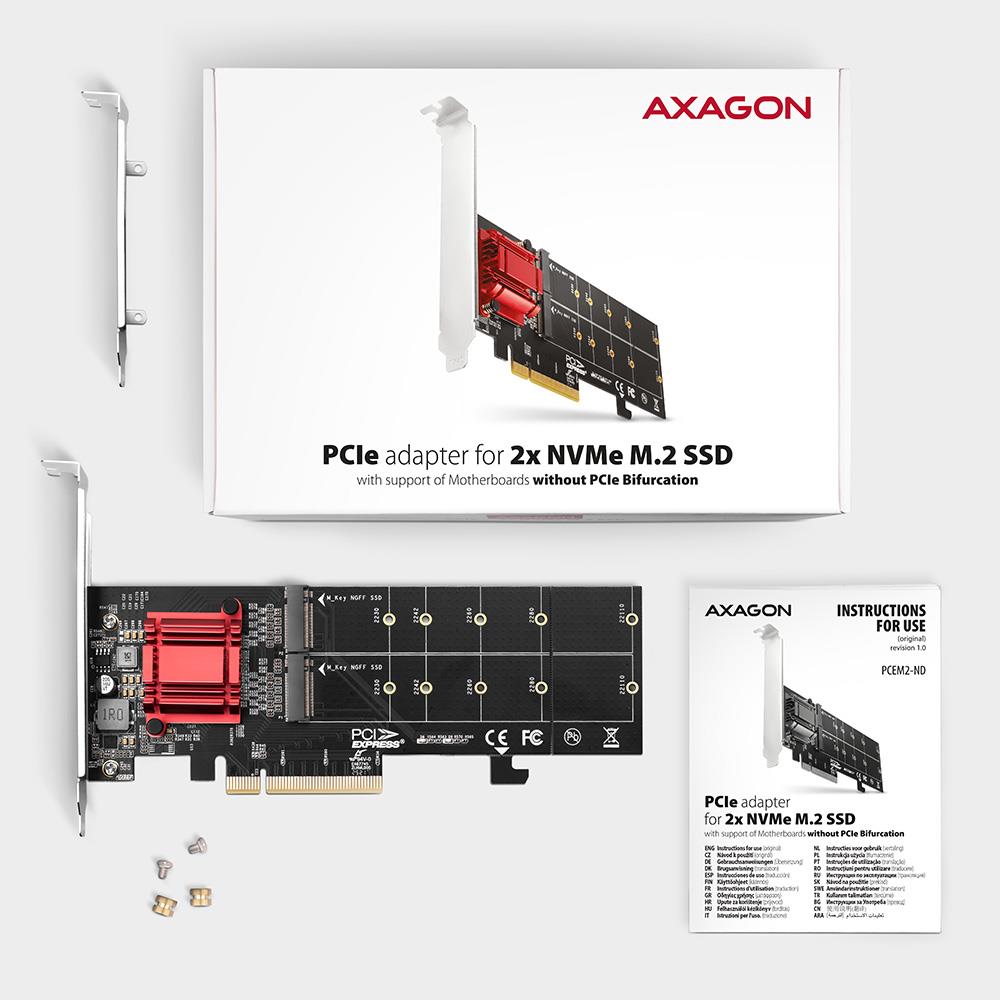 SSD ACC I/O CONTROLLER/PCEM2-ND AXAGON - Image 3