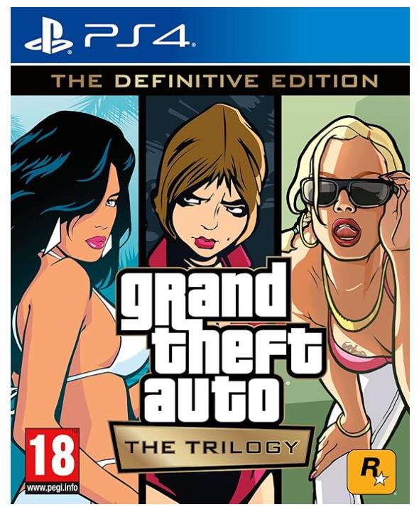 GAME GRAND THEFT AUTO-TRILOGY//PS4 5026555430791 SONY