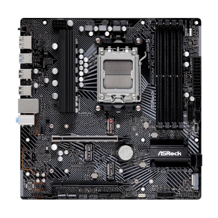 Mainboard ASROCK AMD B650 SAM5 Micro-ATX Memory DDR5 Memory slots 4 1xPCI-Express 3.0 16x 1xPCI-Express 4.0 16x 3xM.2 1xHDMI 1xDisplayPort 4xUSB 2.0 3xUSB 3.2 1xUSB-C 1xRJ45 3xAudio port B650MPGLIGHTNING - Image 3