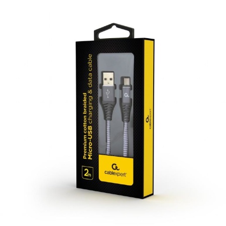CABLE USB2 TO MICRO-USB 2M/CC-USB2B-AMMBM-2M-WB2 GEMBIRD - Image 2