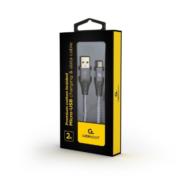 CABLE USB2 TO MICRO-USB 2M/CC-USB2B-AMMBM-2M-WB2 GEMBIRD - Image 2