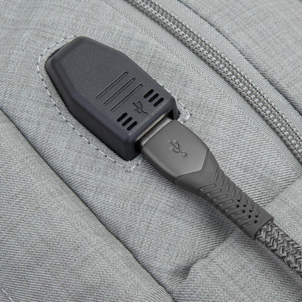 NB BACKPACK CARRY-ON 15.6"/8363 GREY RIVACASE - Image 3