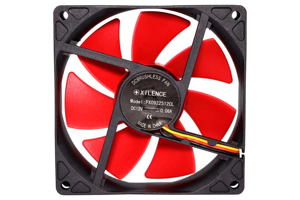 CASE FAN 92MM REDWING 3PIN+4P/12V XF038 XILENCE - Image 4