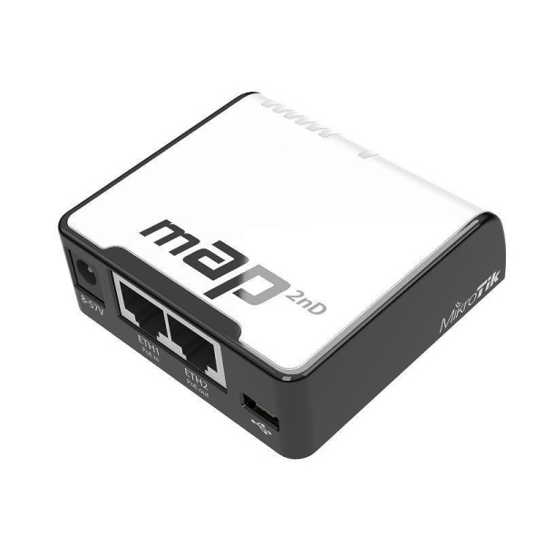 Access Point MIKROTIK IEEE 802.3af IEEE 802.3at IEEE 802.11 b/g IEEE 802.11n 2x10Base-T / 100Base-TX RBMAP2ND