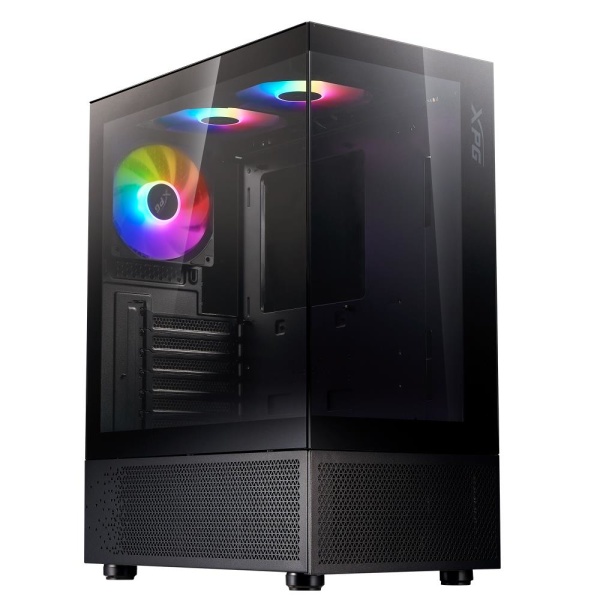 Case ADATA INVADER X MINI MidiTower Case product features Transparent panel ATX MicroATX MiniITX Colour Black INVADERXMINIMT-BKCWW