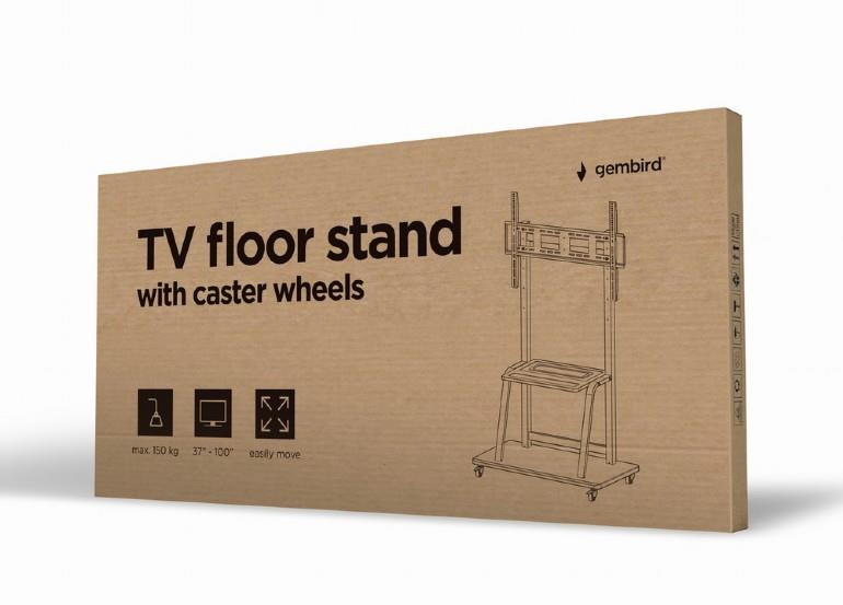 TV SET ACC FLOOR STAND 37-100"/TVS-100F-01 GEMBIRD - Image 4