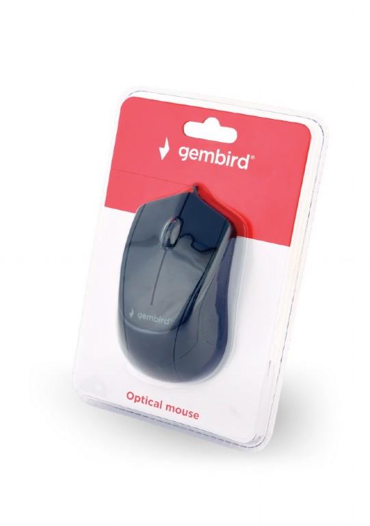 MOUSE USB OPTICAL/BLACK MUS-3B-02 GEMBIRD - Image 4