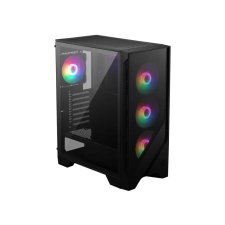 Case MSI MAG FORGE 120A AIRFLOW MidiTower Not included ATX MicroATX MiniITX Colour Black MAGFORGE120AAIRFLOW - Image 2