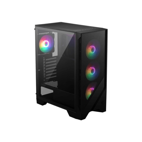 Case MSI MAG FORGE 120A AIRFLOW MidiTower Not included ATX MicroATX MiniITX Colour Black MAGFORGE120AAIRFLOW - Image 2