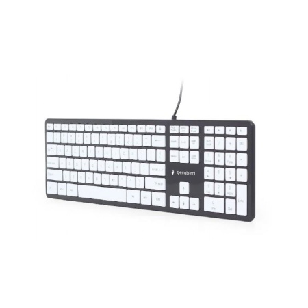KEYBOARD MULTIMEDIA USB ENG/CHOCOL. KB-MCH-02-BKW GEMBIRD - Image 3