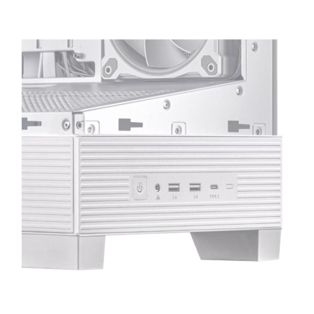 Case ASUS ASUS A31 PLUS Case MidiTower Case product features Transparent panel ATX BTX MicroATX MiniITX Colour White A31PLUSTGARGBWHITE - Image 6