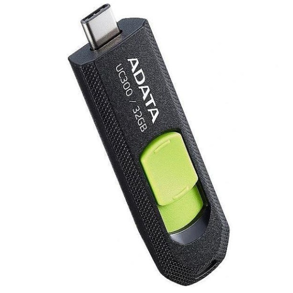 MEMORY DRIVE FLASH USB-C 32GB/ACHO-UC300-32G-RBK/GN ADATA - Image 3