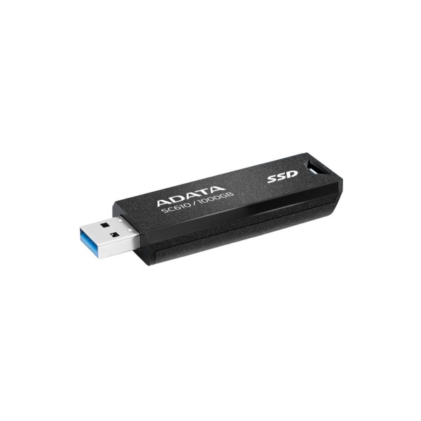 External SSD ADATA SC610 1TB USB 3.2 Write speed 500 MBytes/sec Read speed 550 MBytes/sec SC610-1000G-CBK/RD - Image 3