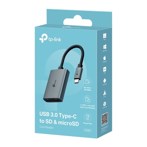 MEMORY READER USB-C SD&MICROSD/UA430C TP-LINK - Image 7