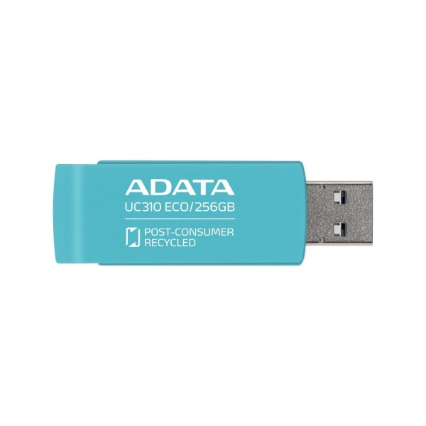 MEMORY DRIVE FLASH USB3.2 256G/GREEN UC310E-256G-RGN ADATA - Image 2