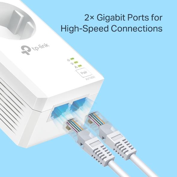 NET POWERLINE ADAPTER 1000MBPS/TL-PA7027P KIT TP-LINK - Image 4