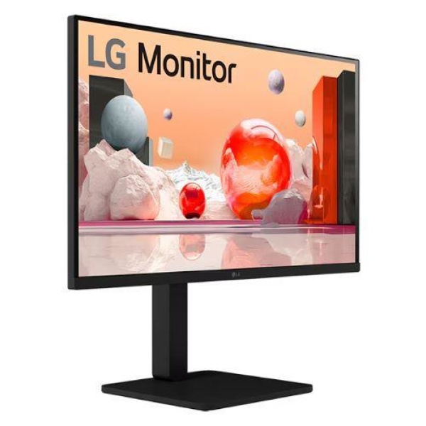 LCD Monitor LG 27BA45QB-B 27" Panel IPS 2560x1440 16:9 100Hz Matte Speakers Swivel Pivot Height adjustable Tilt Colour Black 27BA45QB-B - Image 2