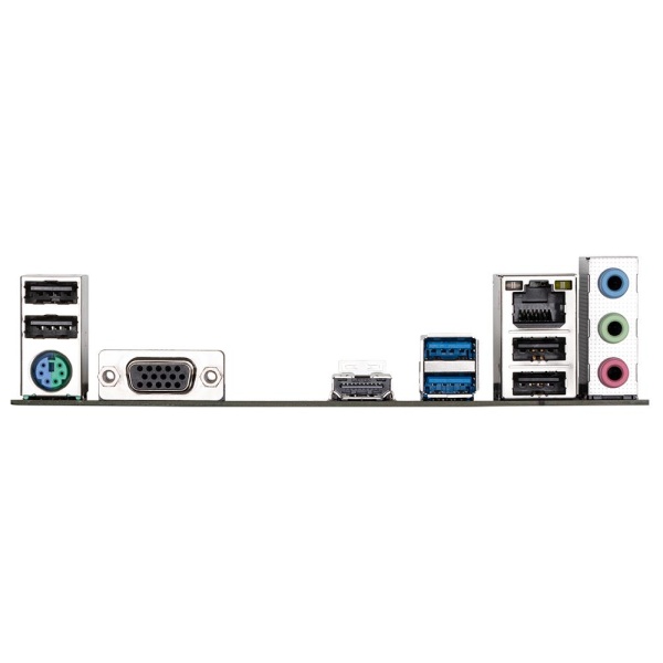 Mainboard GIGABYTE Intel H610 LGA1700 Micro-ATX Memory DDR4 Memory slots 2 1xPCI-Express 3.0 1x 1xPCI-Express 4.0 16x 1xM.2 1x15pin D-sub 1xHDMI 4xUSB 2.0 2xUSB 3.2 1xPS/2 1xRJ45 3xAudio port H610MHV3DDR4 - Image 5