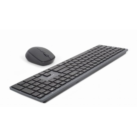 KEYBOARD +MOUSE WRL ENG/SLIM KBS-ECLIPSE-M500 GEMBIRD - Image 2
