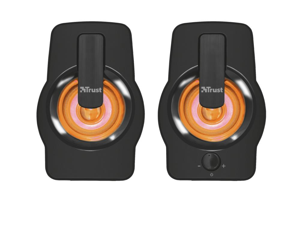Speaker TRUST Gemi RGB P.M.P.O. 12 Watts 1xAudio-In Black 22948 - Image 4