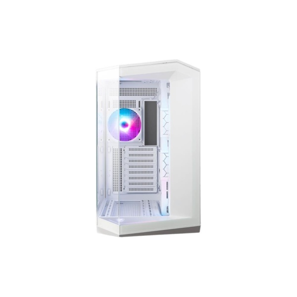 Case MSI MAG PANO 100R PZ MidiTower Case product features Transparent panel ATX MicroATX MiniITX Colour White MAGPANO100RPZWHITE - Image 2