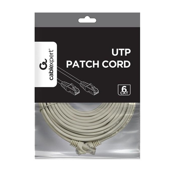 PATCH CABLE CAT6 UTP 20M/GREY PP6U-20M GEMBIRD - Image 3