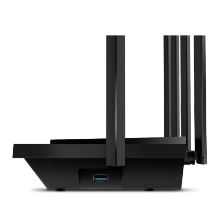 Wireless Router TP-LINK Wireless Router 5400 Mbps Wi-Fi 6 IEEE 802.11a IEEE 802.11 b/g IEEE 802.11n IEEE 802.11ac IEEE 802.11ax USB 3.0 3x10/100/1000M 1x2.5GbE LAN  WAN ports 1 Number of antennas 6 ARCHERAX72PRO - Image 2