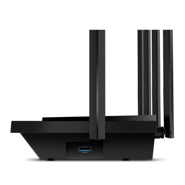 Wireless Router TP-LINK Wireless Router 5400 Mbps Wi-Fi 6 IEEE 802.11a IEEE 802.11 b/g IEEE 802.11n IEEE 802.11ac IEEE 802.11ax USB 3.0 3x10/100/1000M 1x2.5GbE LAN  WAN ports 1 Number of antennas 6 ARCHERAX72PRO - Image 2