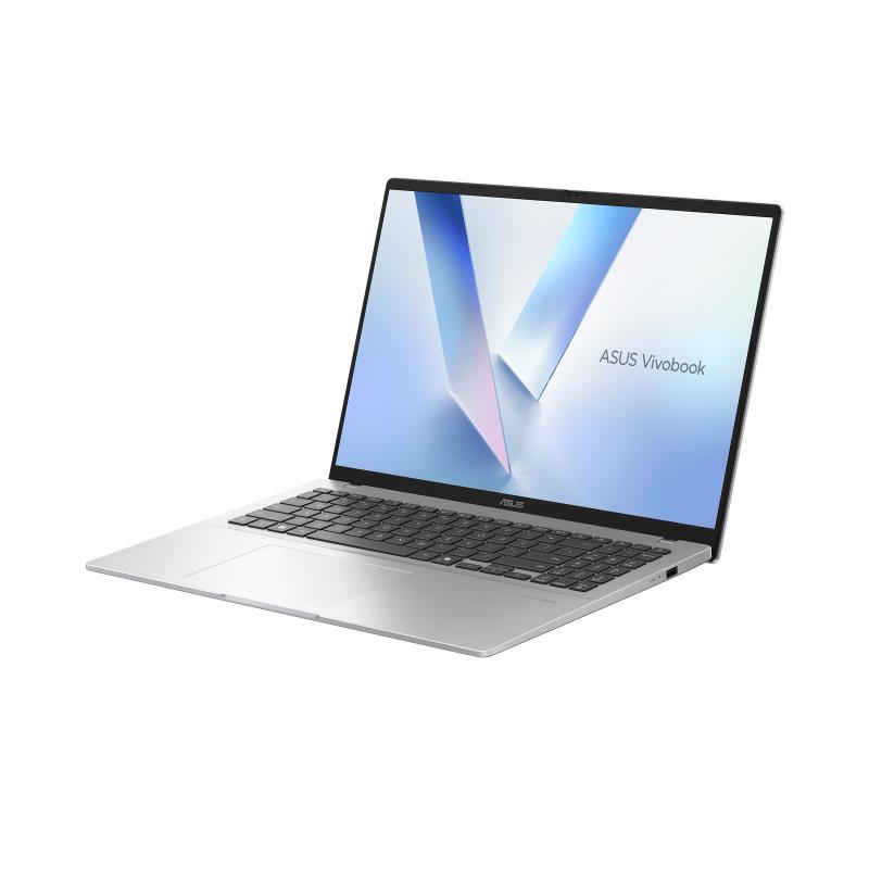 Notebook ASUS VivoBook Series M1607KA-MB024W CPU Ryzen AI 5 340 2000 MHz 16" 1920x1080 RAM 16GB DDR5 SSD 512GB AMD Radeon Graphics Integrated ENG Windows 11 Home Silver 1.88 kg 90NB15F2-M001L0 - Image 3