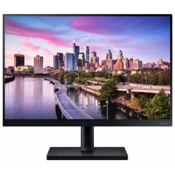 LCD Monitor SAMSUNG T45F 24" Business Panel IPS 1920x1200 16:10 75Hz Speakers Swivel Pivot Height adjustable Tilt Colour Black LF24T450GYUXEN