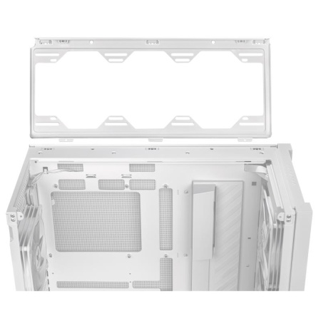 Case ASUS TUF Gaming GT302 ARGB MidiTower Case product features Transparent panel Not included ATX EATX MicroATX MiniITX Colour White TUFGAMINGGT302ARGB - Image 5