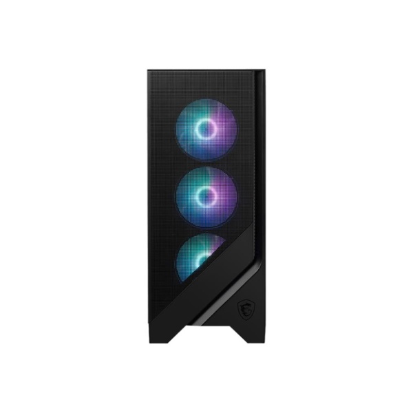Case MSI MAG FORGE 321R AIRFLOW MidiTower Case product features Transparent panel ATX MicroATX MiniITX Colour Black MAGFORGE321RAIRFLOW - Image 3
